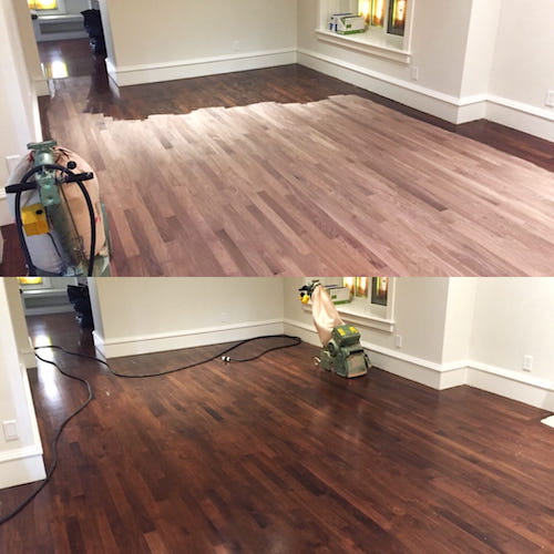 dustless sanding hardwood floors result in Windsor