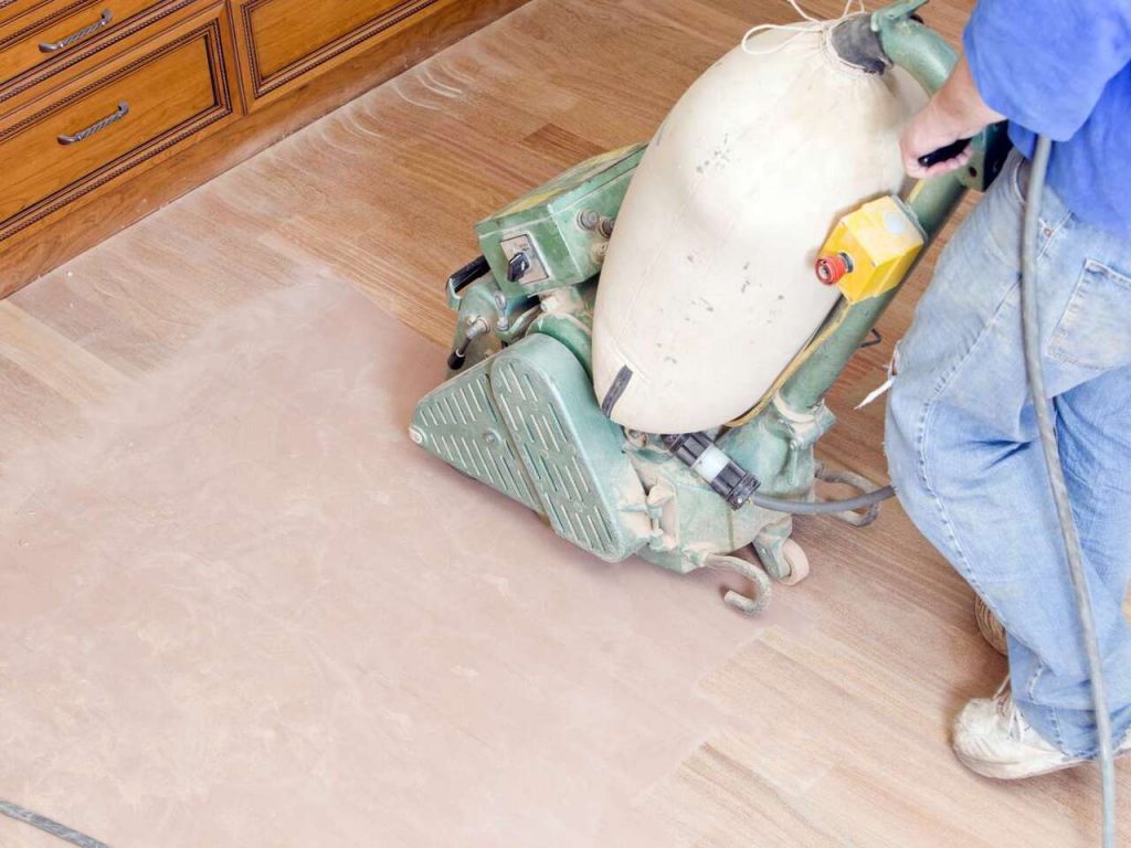 Sanding the Floor