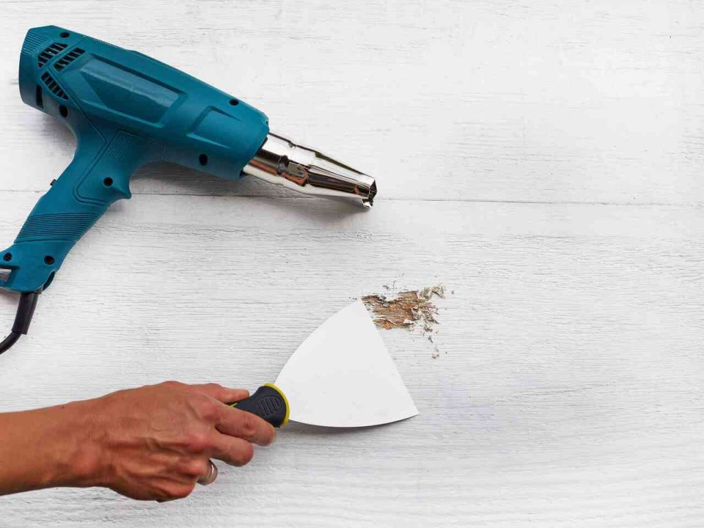 How to Remove Paint from Hardwood Floors with Heat Gun